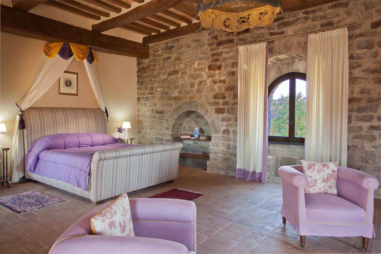 Castello Di Magrano Konuk evi Carbonesca Oda fotoğraf