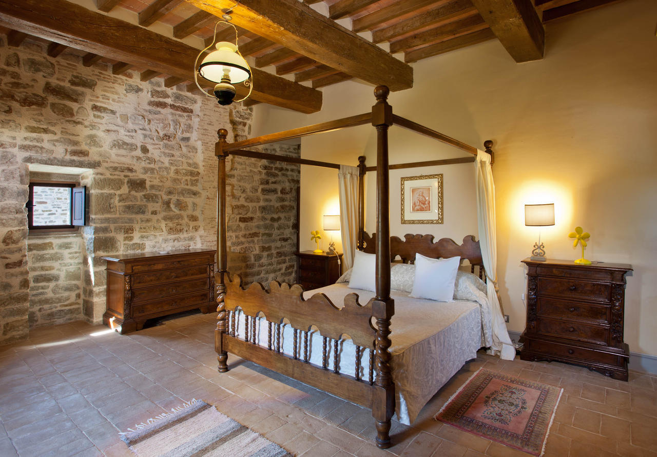 Castello Di Magrano Konuk evi Carbonesca Oda fotoğraf